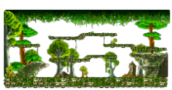 Minimap of Monkey Vine Jungle II