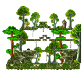 Minimap of Monkey Vine Jungle IV