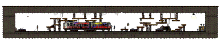 Minimap of Secret Base Underground Passage