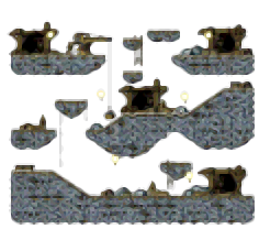 Minimap of Fossil Mineral Mine