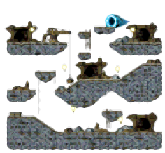 Minimap of Fossil Mineral Mine