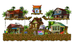 Minimap of Kampung Village