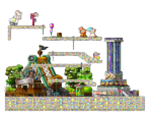 Minimap of Fantasy Theme Park 1