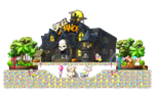 Minimap of Entrance to the Spooky World