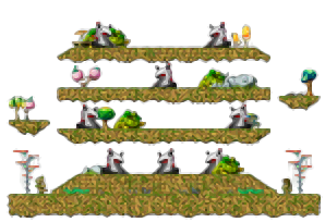 Minimap of Jungle Clearing