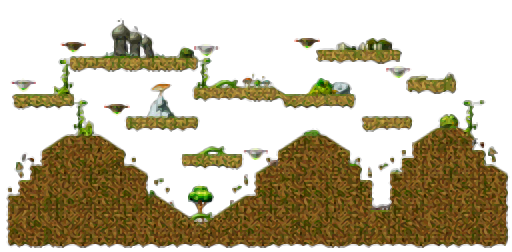 Minimap of Mountain Cliffs