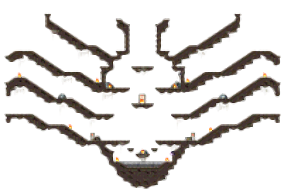 Minimap of Wolf Spider Cavern