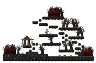 Minimap of Haunted Hill