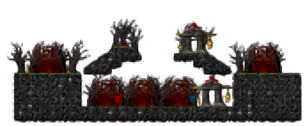 Minimap of Dead Man's Gorge