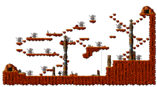 Minimap of Valley of Heroes 1