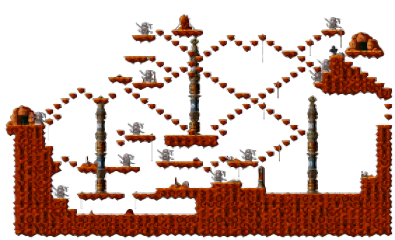 Minimap of Valley of Heroes 2