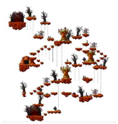 Minimap of The Path of Peril