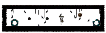 Minimap of Inner Sanctum Hallway