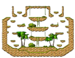 Minimap of Stage 7 - Amos' Vault
