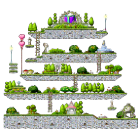 Minimap of Untamed Hearts Hunting Ground