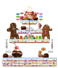 Minimap of Sweet Cake Hill 3