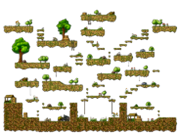 Minimap of Split Road at West
