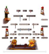Minimap of Witch Cat and the Gingerbread House