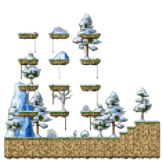 Minimap of Wolf's Agony