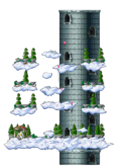 Minimap of Tower of Goddess <Garden>
