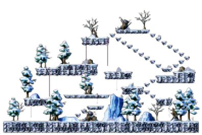 Minimap of Ice Ravine 4