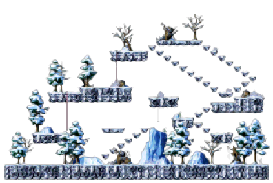 Minimap of Ice Ravine 4