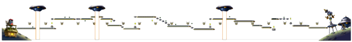 Minimap of Rescue Gaga!