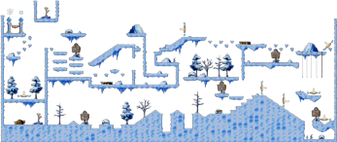Minimap of Night Snowfield